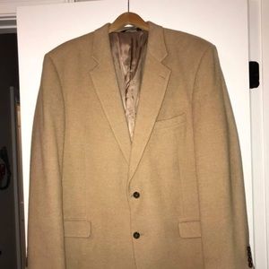 Excellent condition camel hair sport coat